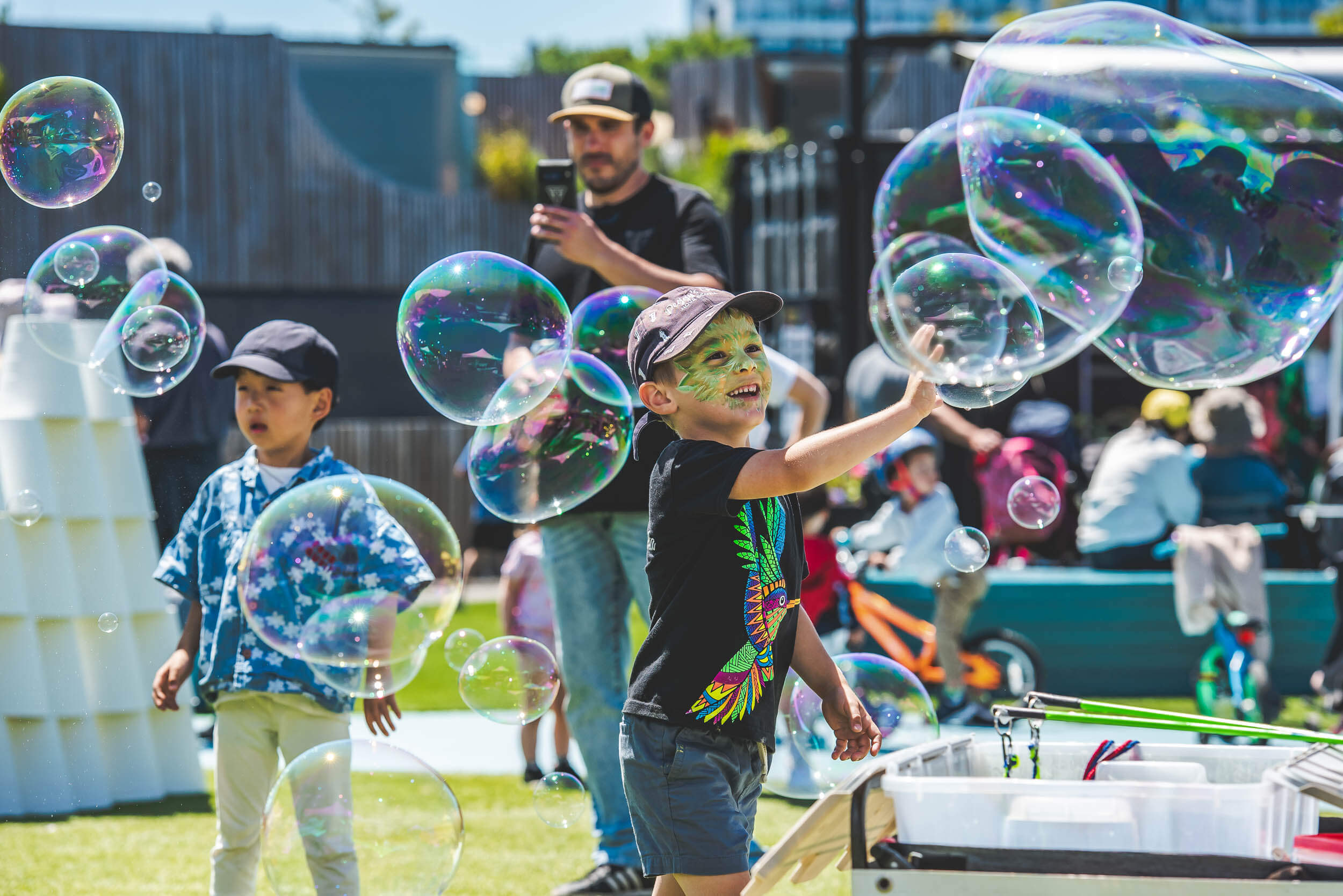 Waterfront dining at BC CrabFest
