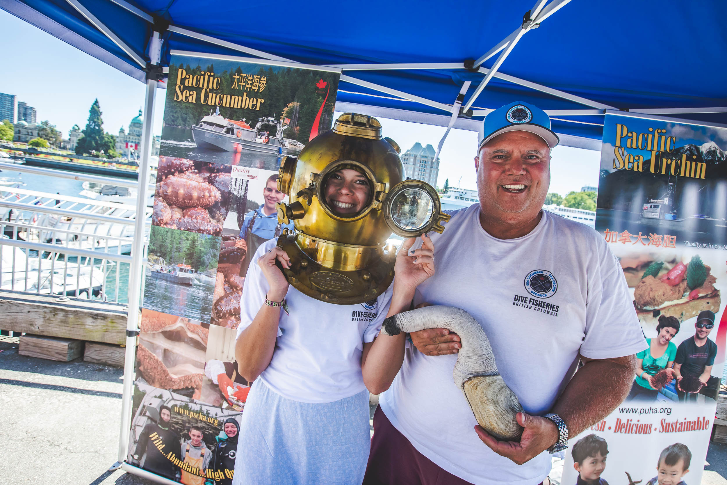 Coastal stewardship displays at the Educational Marketplace